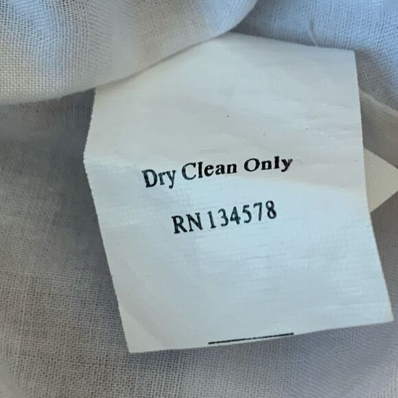 Vineyard Vines Linen Blend Striped Fit & Flare Sleeveless Dress Size 14 - Picture 8 of 9